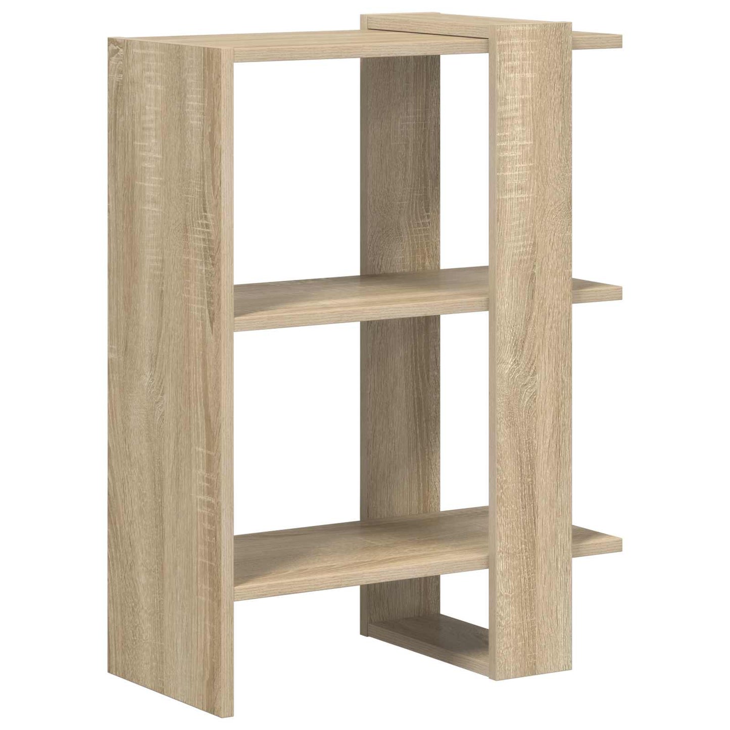 vidaXL Bücherregal Sonoma-Eiche 52 x 25 x 71,5 cm Holzwerkstoff