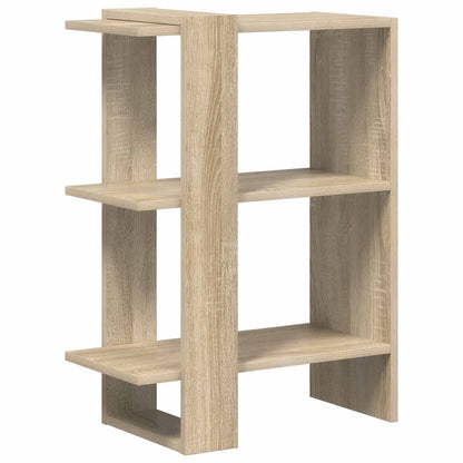 vidaXL Bücherregal Sonoma-Eiche 52 x 25 x 71,5 cm Holzwerkstoff