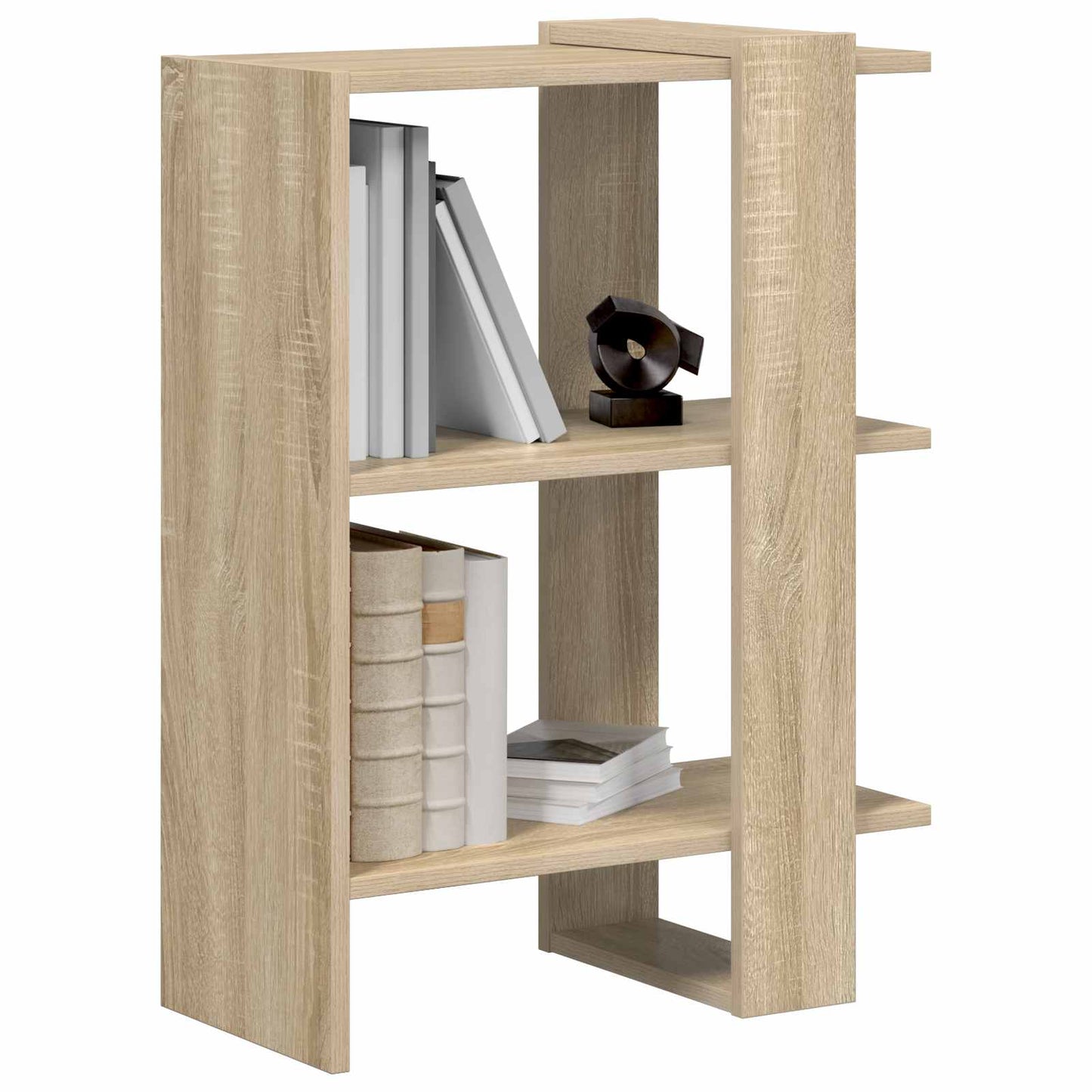 vidaXL Bücherregal Sonoma-Eiche 52 x 25 x 71,5 cm Holzwerkstoff