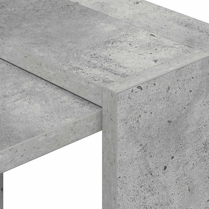vidaXL Bücherregal Beton Grau 52 x 25 x 71,5 cm Holzwerkstoff