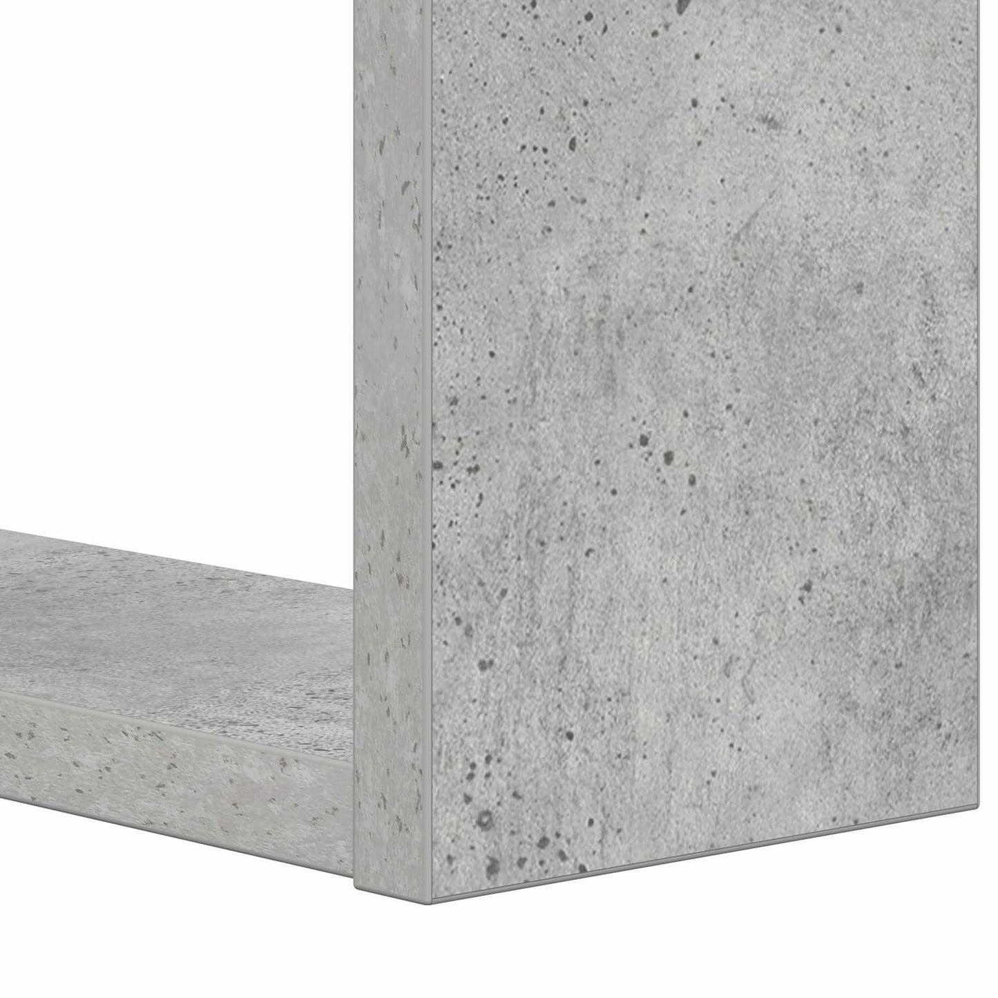 vidaXL Bücherregal Beton Grau 52 x 25 x 71,5 cm Holzwerkstoff