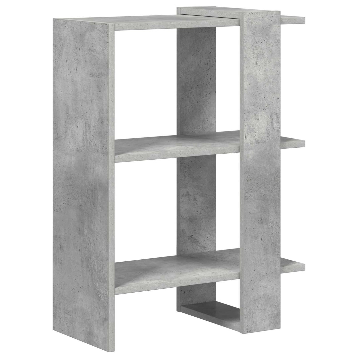 vidaXL Bücherregal Beton Grau 52 x 25 x 71,5 cm Holzwerkstoff