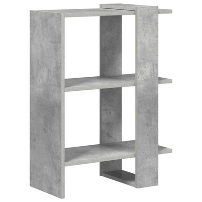 vidaXL Bücherregal Beton Grau 52 x 25 x 71,5 cm Holzwerkstoff