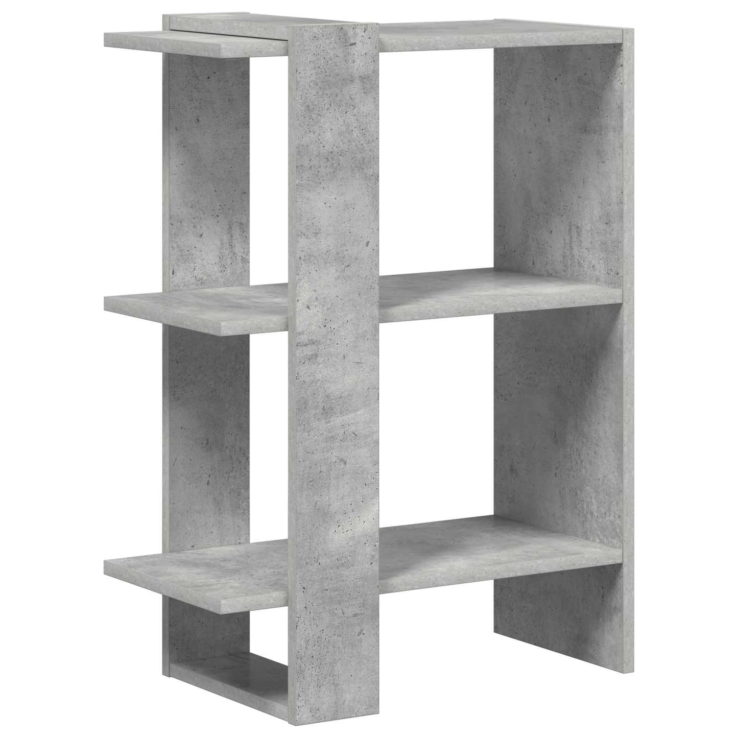 vidaXL Bücherregal Beton Grau 52 x 25 x 71,5 cm Holzwerkstoff