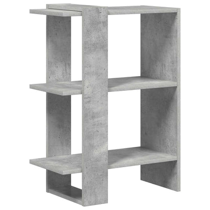 vidaXL Bücherregal Beton Grau 52 x 25 x 71,5 cm Holzwerkstoff