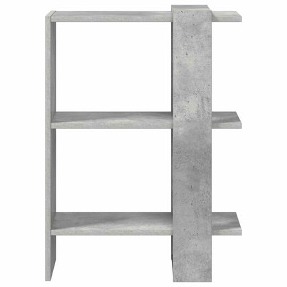 vidaXL Bücherregal Beton Grau 52 x 25 x 71,5 cm Holzwerkstoff