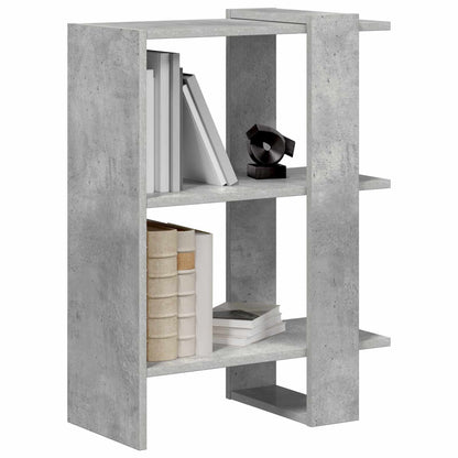vidaXL Bücherregal Beton Grau 52 x 25 x 71,5 cm Holzwerkstoff
