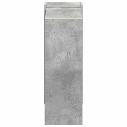 vidaXL Bücherregal Beton Grau 52 x 25 x 71,5 cm Holzwerkstoff