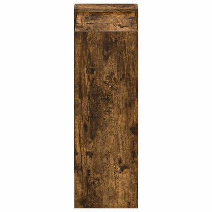 vidaXL Bücherregal Geräucherte Eiche 52 x 25 x 71,5 cm Holzwerkstoff
