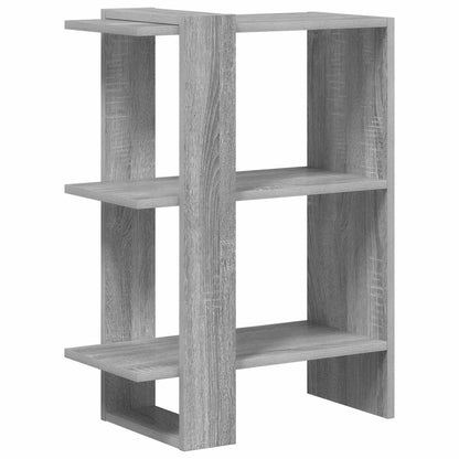 vidaXL Bücherregal Graues Sonoma 52 x 25 x 71,5 cm Holzwerkstoff