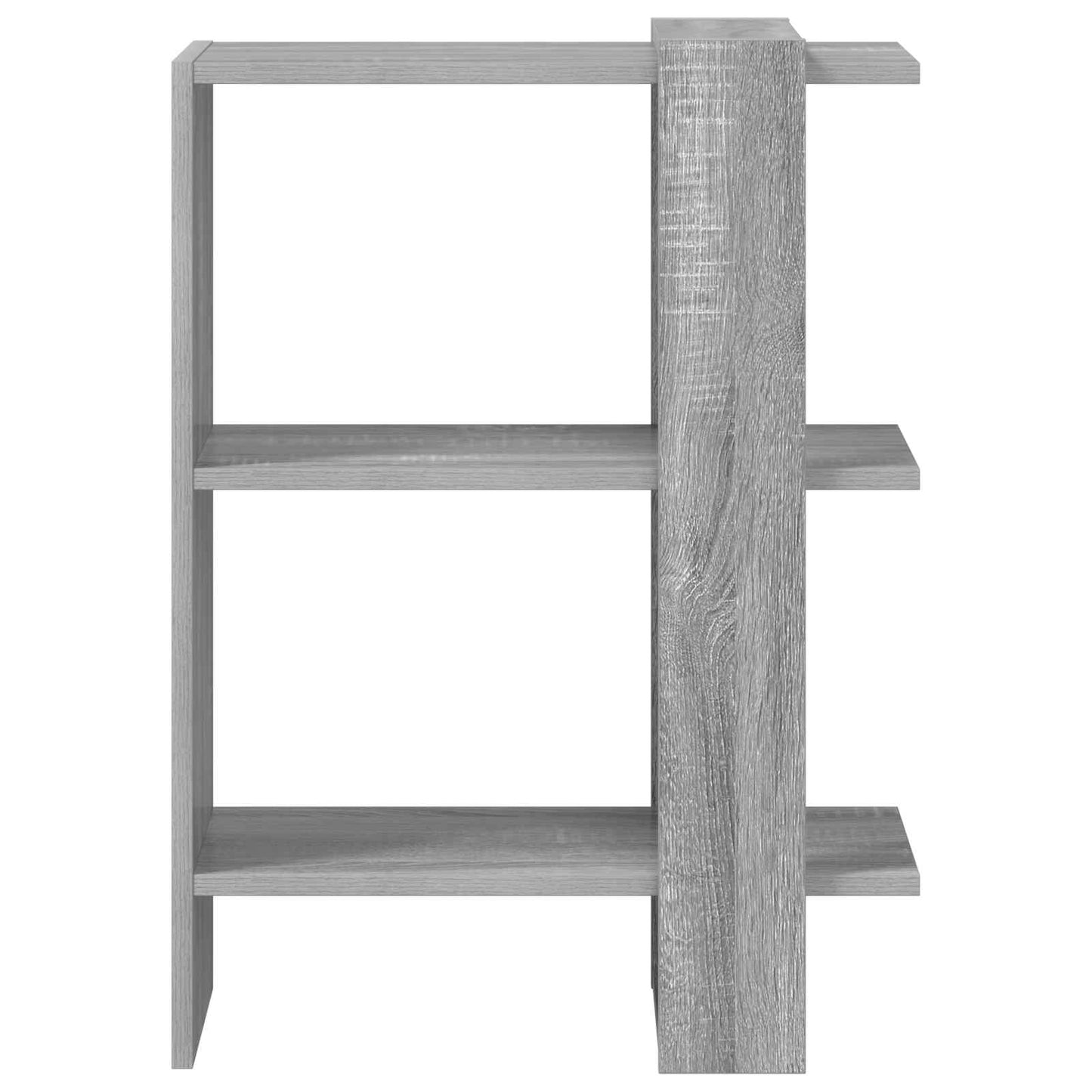 vidaXL Bücherregal Graues Sonoma 52 x 25 x 71,5 cm Holzwerkstoff