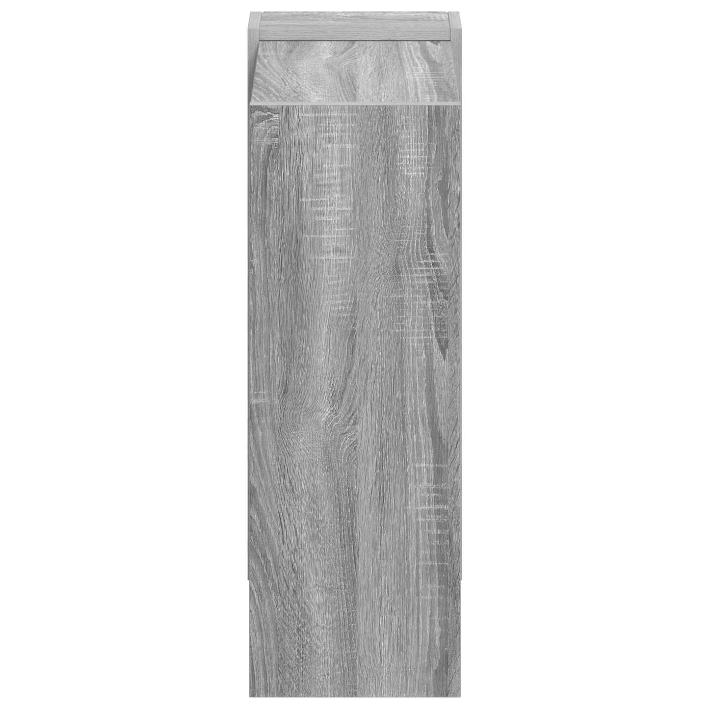 vidaXL Bücherregal Graues Sonoma 52 x 25 x 71,5 cm Holzwerkstoff
