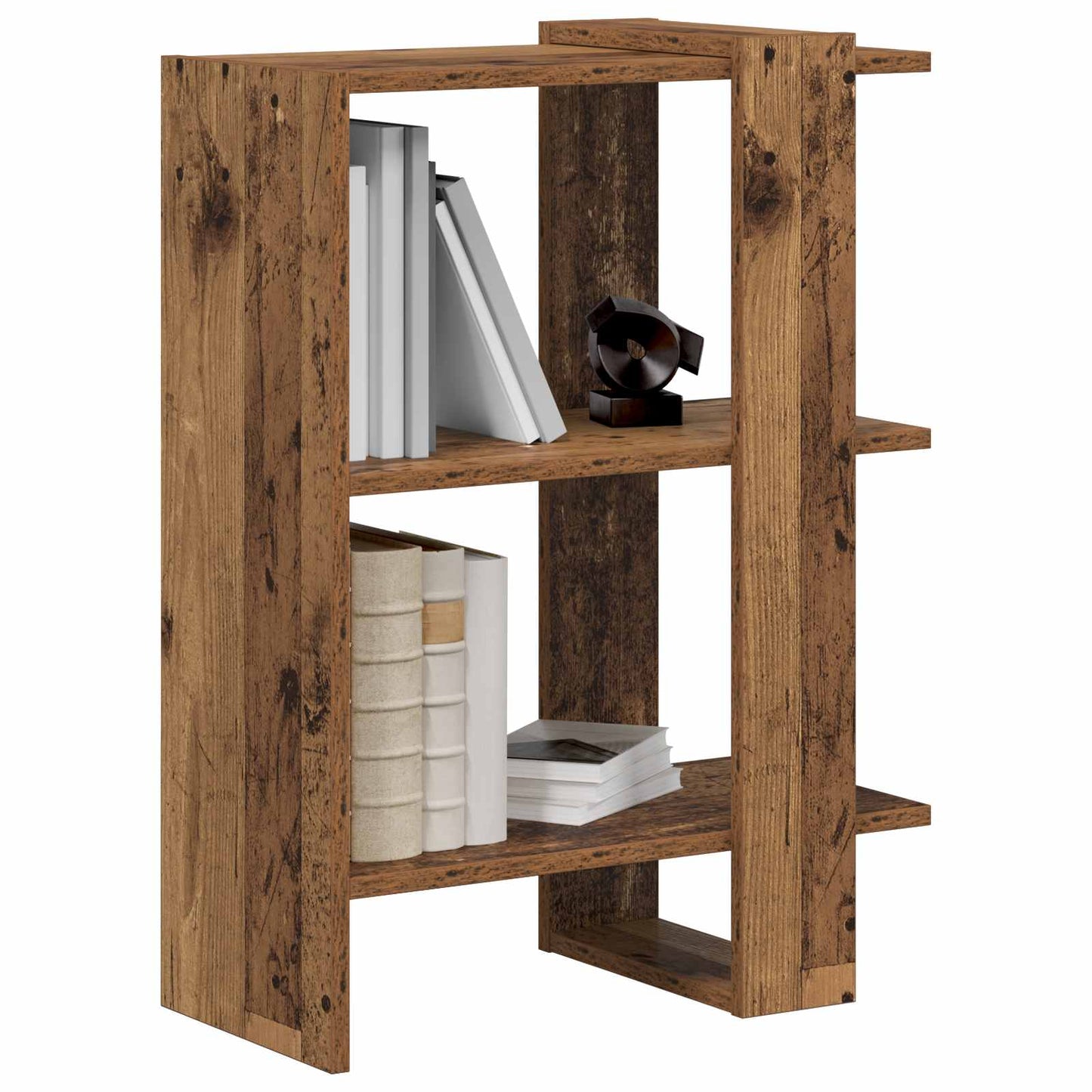 vidaXL Bücherregal Altholz 52 x 25 x 71,5 cm Holzwerkstoff
