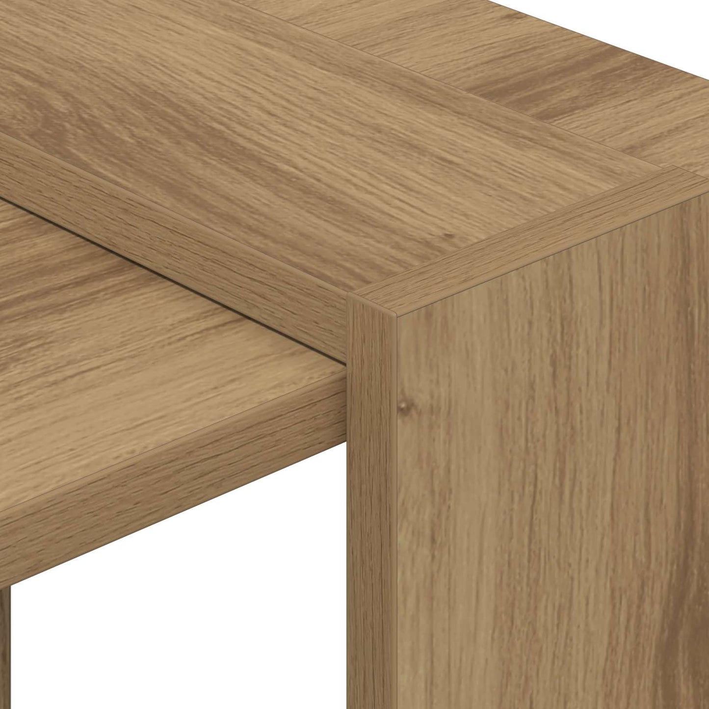 vidaXL Bücherregal Artisan-Eiche 52 x 25 x 71,5 cm Holzwerkstoff