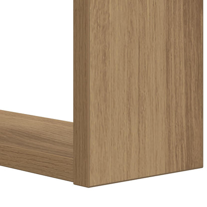vidaXL Bücherregal Artisan-Eiche 52 x 25 x 71,5 cm Holzwerkstoff