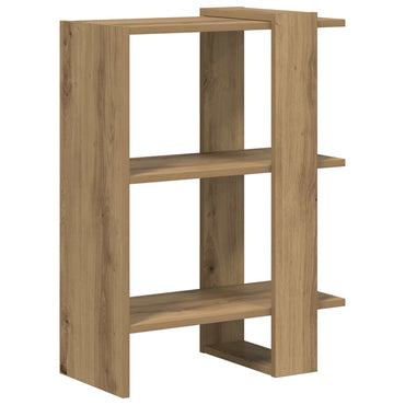 vidaXL Bücherregal Artisan-Eiche 52 x 25 x 71,5 cm Holzwerkstoff