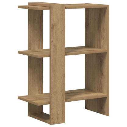 vidaXL Bücherregal Artisan-Eiche 52 x 25 x 71,5 cm Holzwerkstoff
