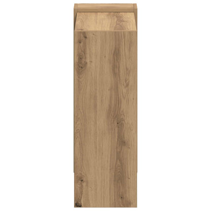 vidaXL Bücherregal Artisan-Eiche 52 x 25 x 71,5 cm Holzwerkstoff