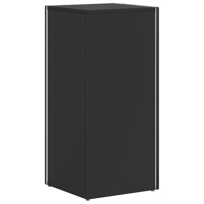 vidaXL Seitenregal Schwarz 33 x 32 x 70,5 cm Holzwerkstoff
