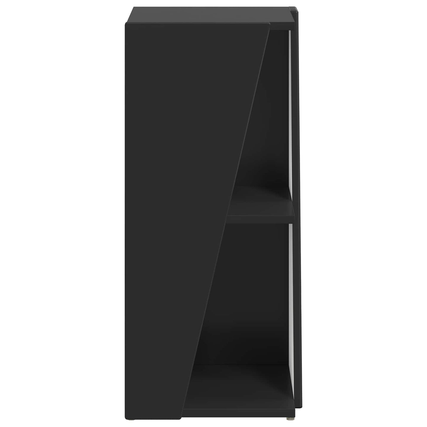 vidaXL Seitenregal Schwarz 33 x 32 x 70,5 cm Holzwerkstoff