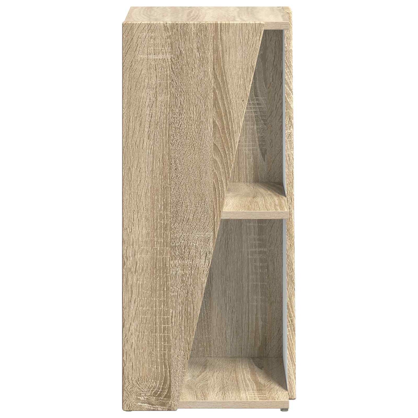 vidaXL Seitenregal Sonoma-Eiche 33 x 32 x 70,5 cm Holzwerkstoff