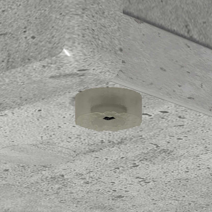 Seitenregal Beton Grau 33 x 32 x 70,5 cm Holzwerkstoff