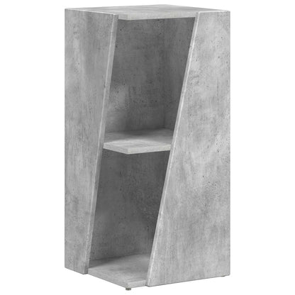Seitenregal Beton Grau 33 x 32 x 70,5 cm Holzwerkstoff