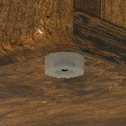 Seitenregal Geräucherte Eiche 33 x 32 x 70,5 cm Holzwerkstoff