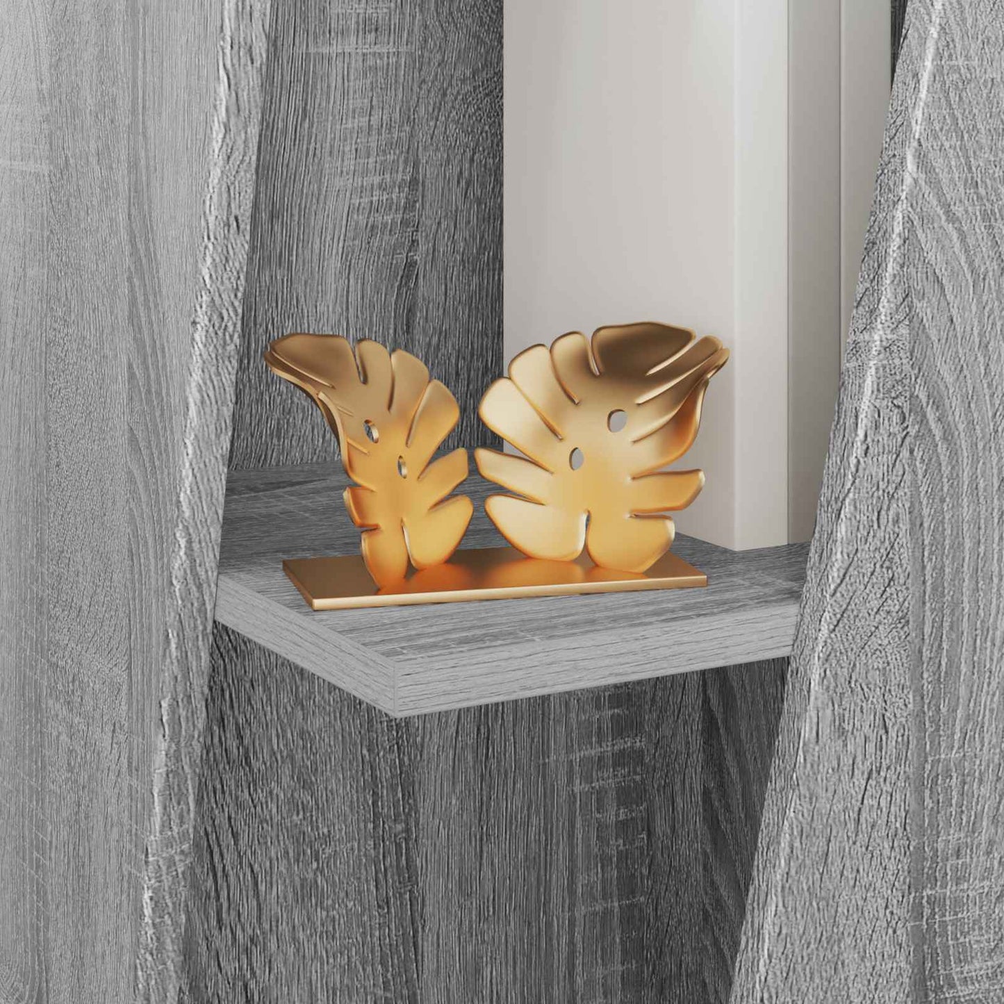 vidaXL Seitenregal Graues Sonoma 33 x 32 x 70,5 cm Holzwerkstoff