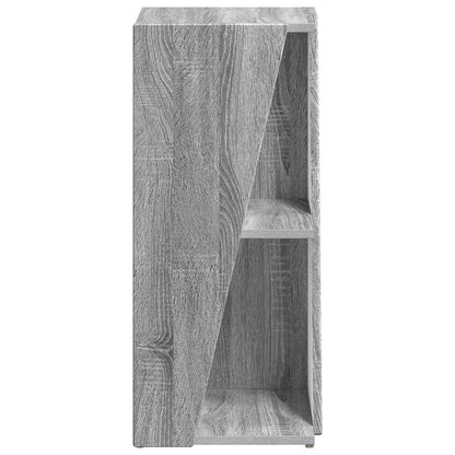 vidaXL Seitenregal Graues Sonoma 33 x 32 x 70,5 cm Holzwerkstoff
