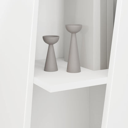 Seitenregal Weiß 33 x 32 x 100,5 cm Holzwerkstoff