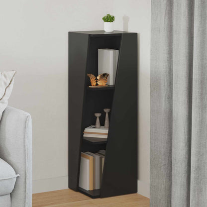 vidaXL Seitenregal Schwarz 33 x 32 x 100,5 cm Holzwerkstoff
