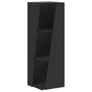 vidaXL Seitenregal Schwarz 33 x 32 x 100,5 cm Holzwerkstoff