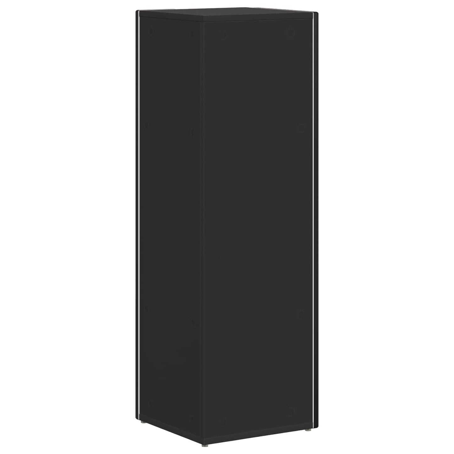 vidaXL Seitenregal Schwarz 33 x 32 x 100,5 cm Holzwerkstoff