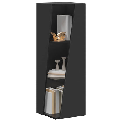 vidaXL Seitenregal Schwarz 33 x 32 x 100,5 cm Holzwerkstoff