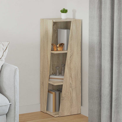 vidaXL Seitenregal Sonoma-Eiche 33 x 32 x 100,5 cm Holzwerkstoff