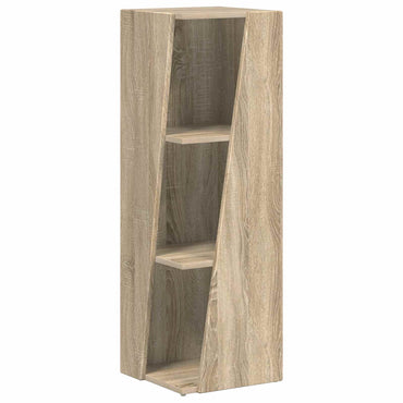 vidaXL Seitenregal Sonoma-Eiche 33 x 32 x 100,5 cm Holzwerkstoff