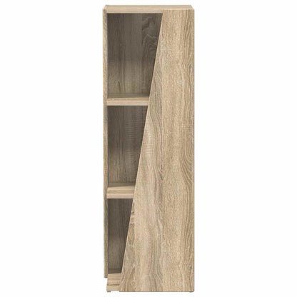 vidaXL Seitenregal Sonoma-Eiche 33 x 32 x 100,5 cm Holzwerkstoff