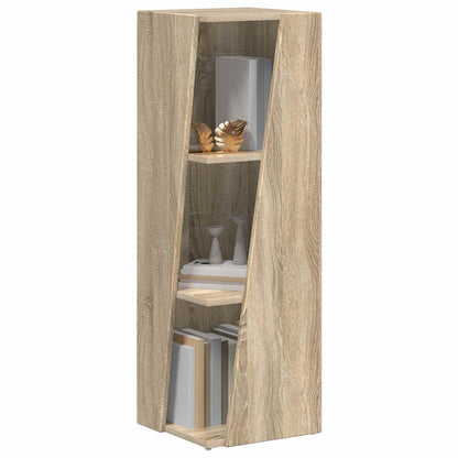 vidaXL Seitenregal Sonoma-Eiche 33 x 32 x 100,5 cm Holzwerkstoff