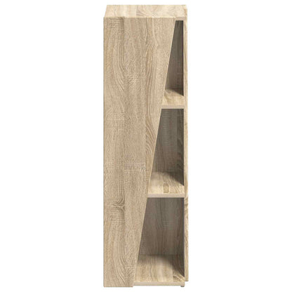 vidaXL Seitenregal Sonoma-Eiche 33 x 32 x 100,5 cm Holzwerkstoff