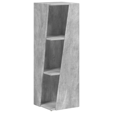 vidaXL Seitenregal Beton Grau 33 x 32 x 100,5 cm Holzwerkstoff