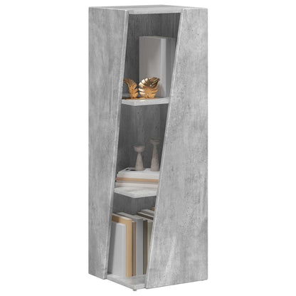 vidaXL Seitenregal Beton Grau 33 x 32 x 100,5 cm Holzwerkstoff