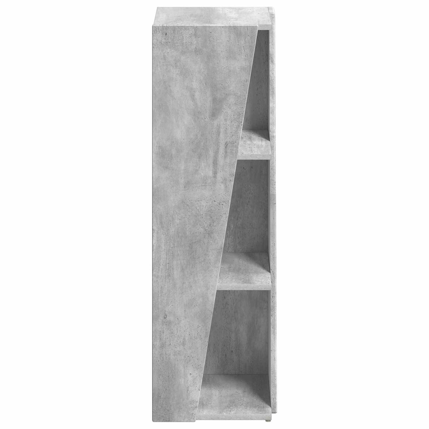 vidaXL Seitenregal Beton Grau 33 x 32 x 100,5 cm Holzwerkstoff
