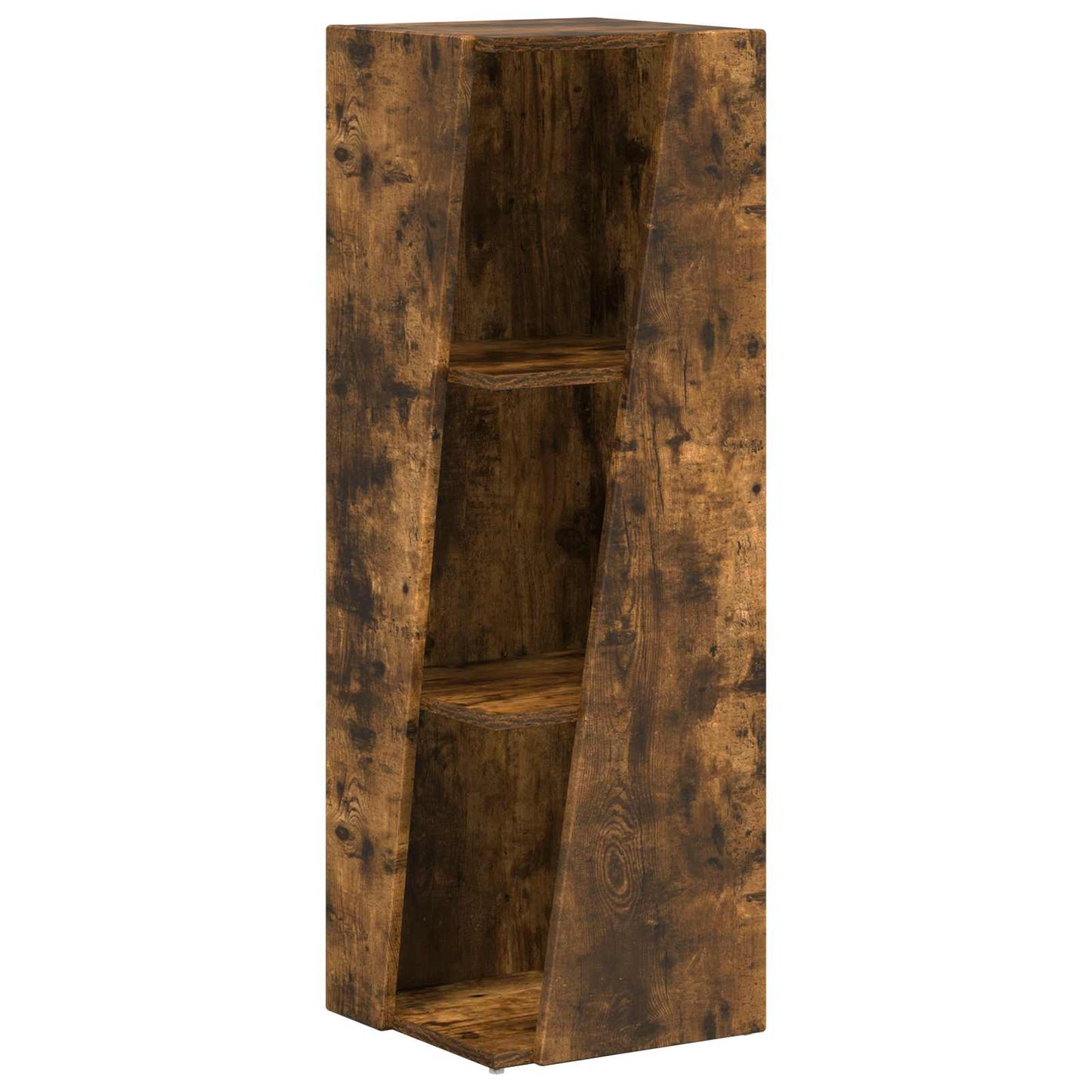 vidaXL Seitenregal Geräucherte Eiche 33 x 32 x 100,5 cm Holzwerkstoff