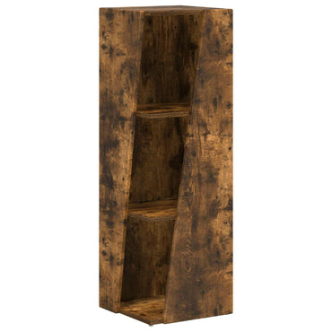 vidaXL Seitenregal Geräucherte Eiche 33 x 32 x 100,5 cm Holzwerkstoff