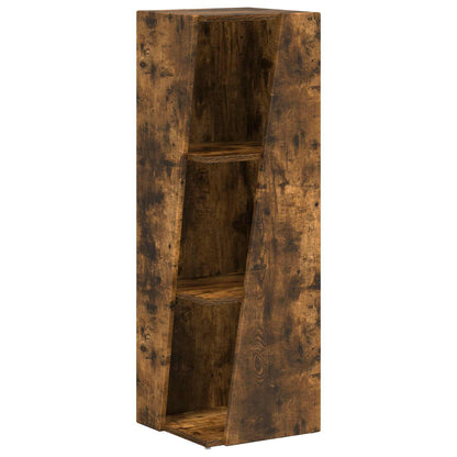 vidaXL Seitenregal Geräucherte Eiche 33 x 32 x 100,5 cm Holzwerkstoff