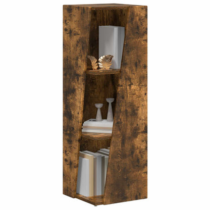 vidaXL Seitenregal Geräucherte Eiche 33 x 32 x 100,5 cm Holzwerkstoff