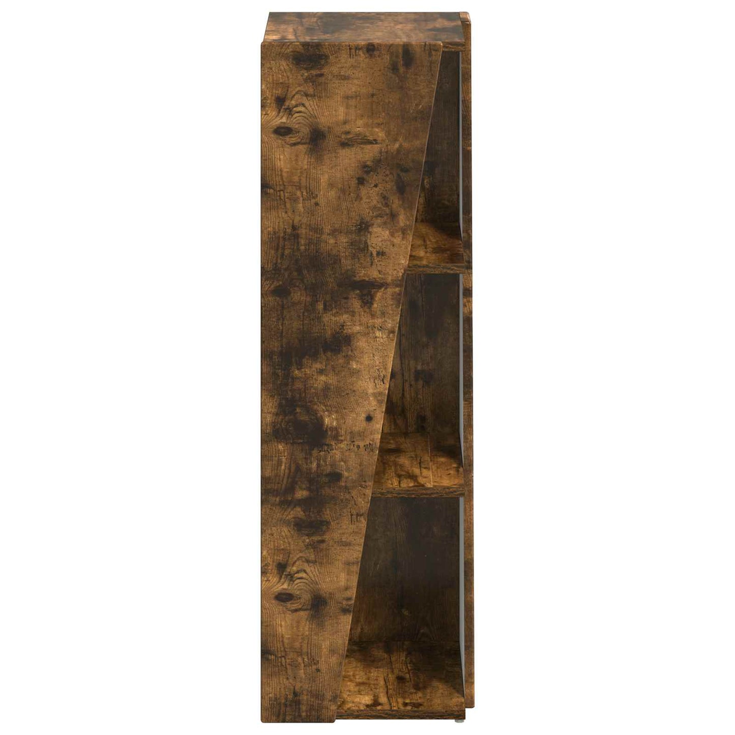 vidaXL Seitenregal Geräucherte Eiche 33 x 32 x 100,5 cm Holzwerkstoff