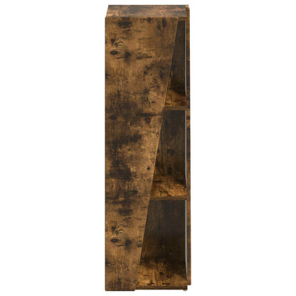 vidaXL Seitenregal Geräucherte Eiche 33 x 32 x 100,5 cm Holzwerkstoff