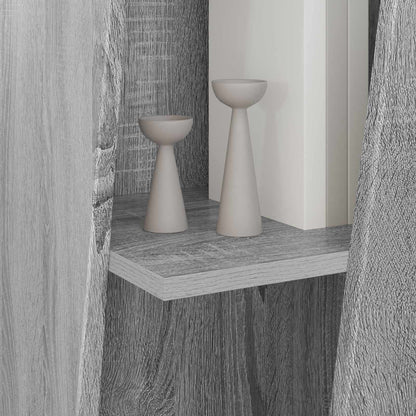Seitenregal Graues Sonoma 33 x 32 x 100,5 cm Holzwerkstoff